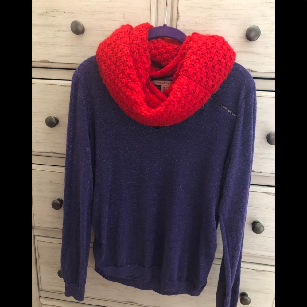 💜DKNY Shimmery Sweater!! - Picture 10 of 11
